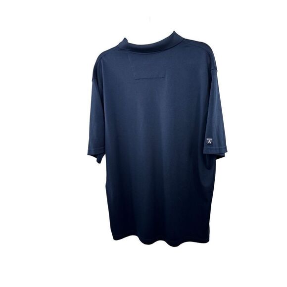 Houston Texans Polo Shirt Antigua Men's Large Blue Short Sleeve - Picture 2 of 14